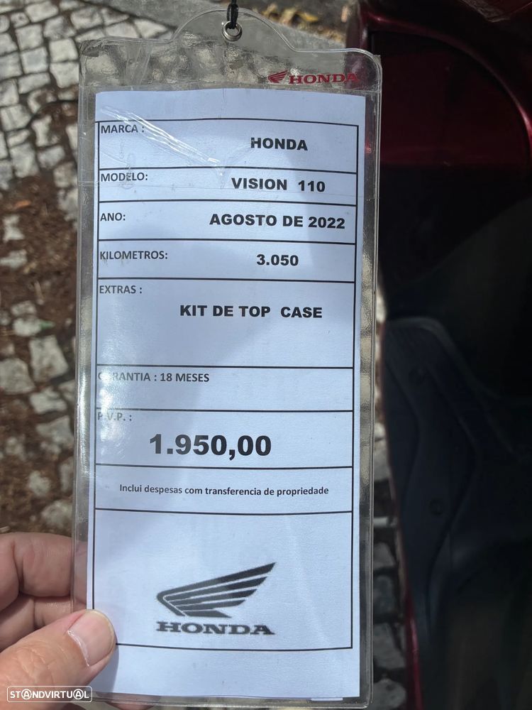 Honda Vision NSC 110 - 12