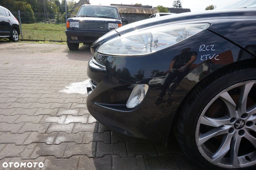 MASKA ZDERZAK BŁOTNIKI LAMPY RCZ  KTVC  PEUGEOT 2010-2015 CZARNY PRZÓD KOMPLETNY - 7