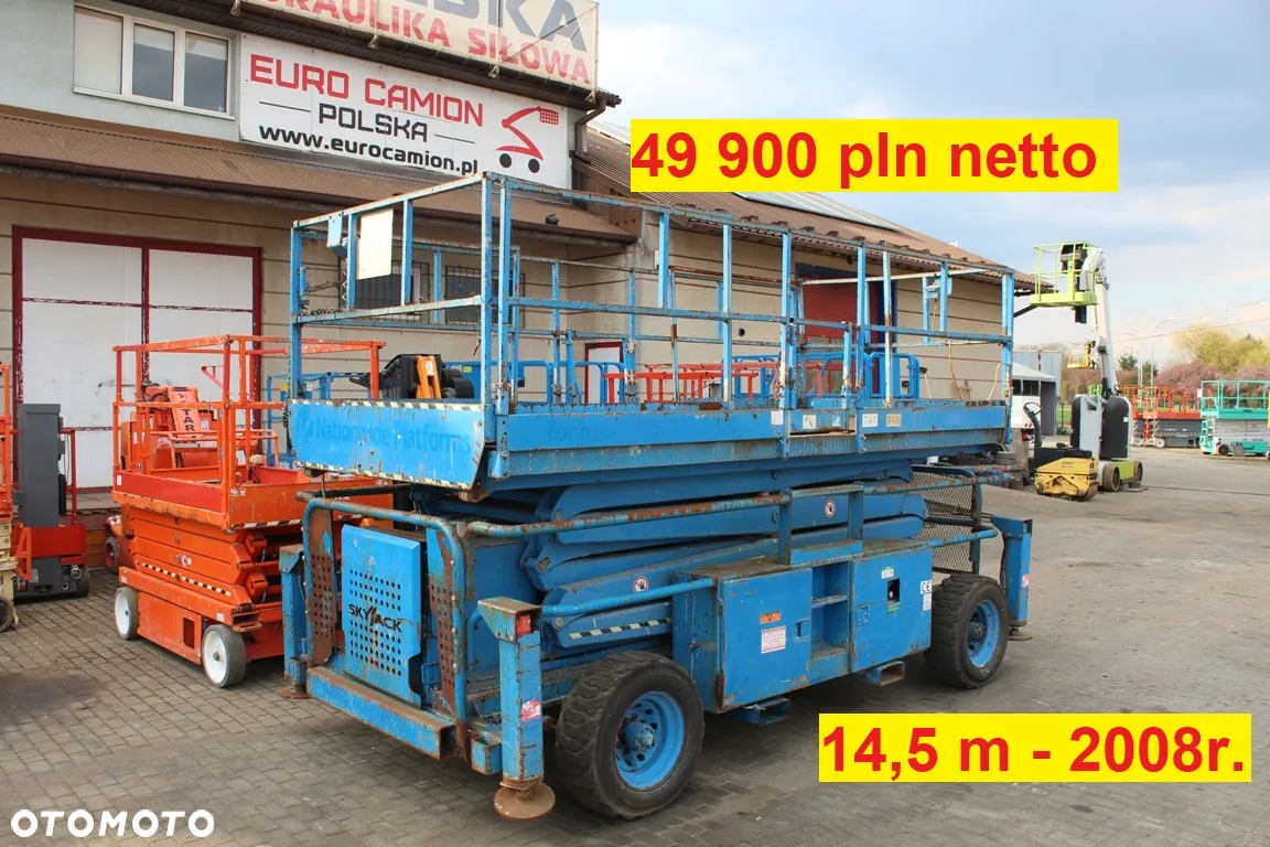 JLG podnośnik nożycowy elektryczny 6 m 8 m 10 m 12 m 14 m 16 m - 16