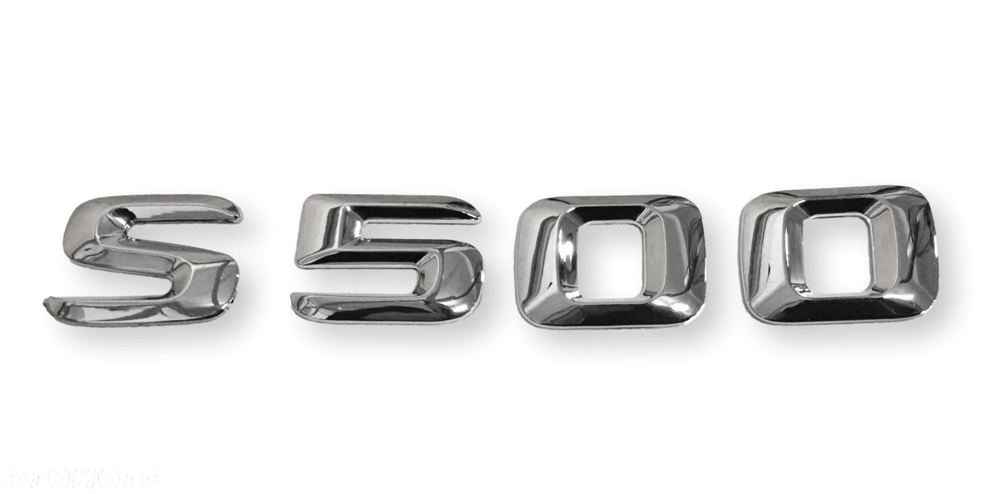MERCEDES S-KLASA W222 W223 C217 Emblemat S500 klapy tyl OE - 1