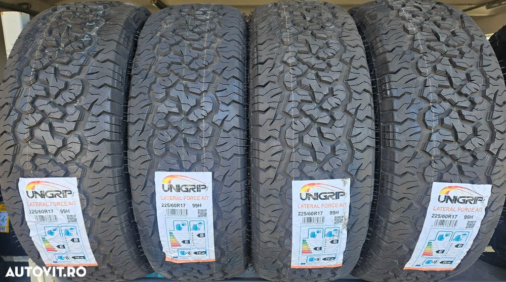 225/60 R17, 99H, UNIGRIP, Anvelope All Terrain M+S - 1