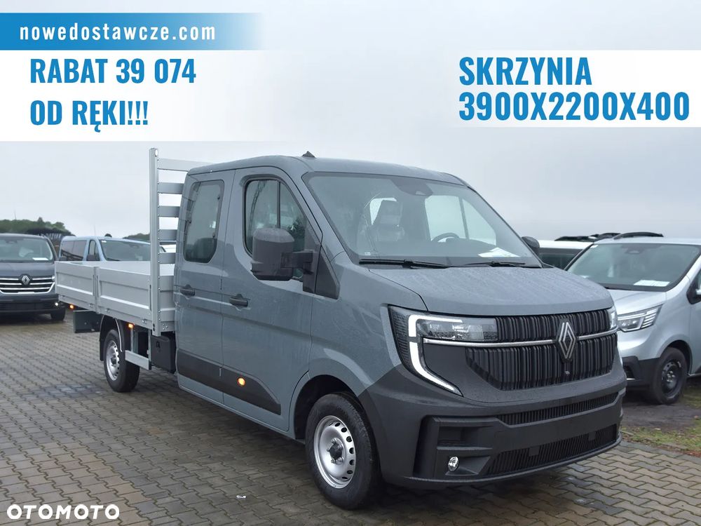 Renault Master Doka Brygadowa 7 osób 170KM 3900x2200x400 - 1