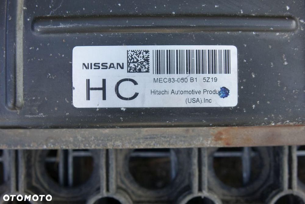 STEROWNIK SILNIKA KOMPUTER NISSAN MURANO 3.5 V6  Z50 MEC83-050 B1 - 3