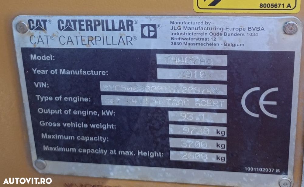 Caterpillar TH407 - 10