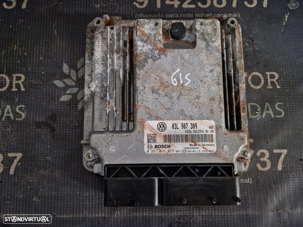 Centralina usada BOSCH 03L 907 309 VW GOLF VI 2.0 TDI CBA