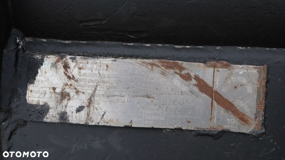 łyżka skalna do koparki mocowanie volvo S3 - 10