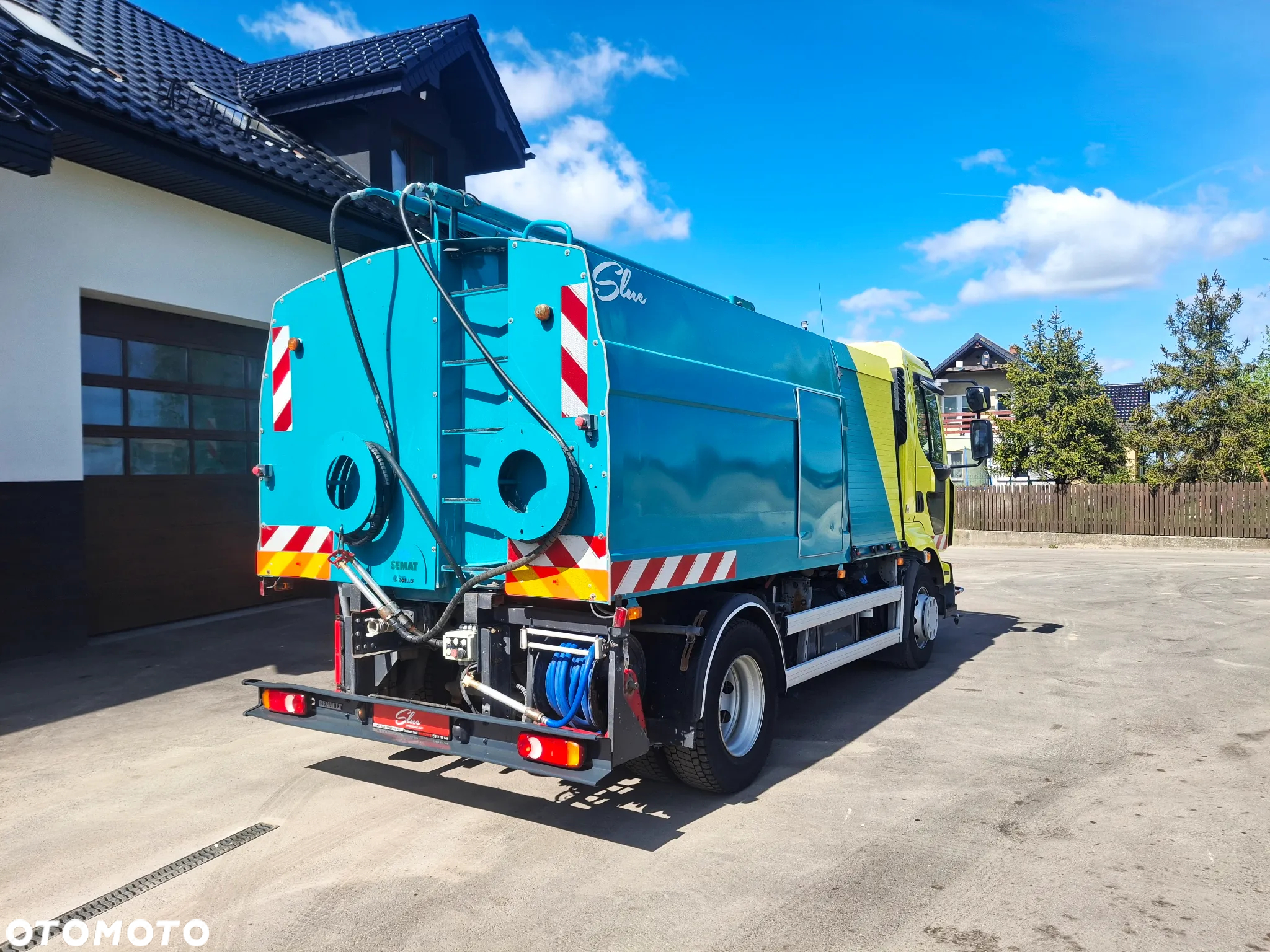 Renault Midlum 220 Polewaczka Myjka Karcher Mycie Ulic Myjka Drogowa Podlewanie Mycie Ciśnieniowe Cysterna 2012r 2105 MTH Hydrostat - 4