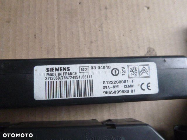 ZESTAW STARTOWY KOMPUTER STACYJKA IMMOBILIZER CITROEN C8 2.0 HDI - 5