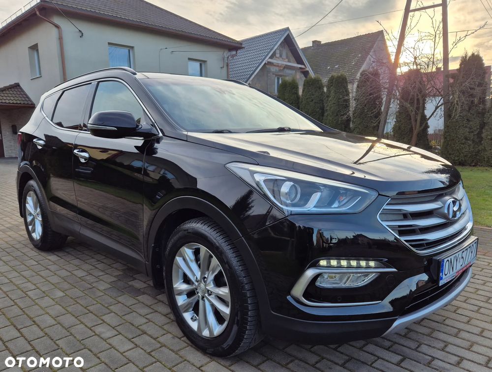 Hyundai Santa Fe blue 2.2 CRDI 4WD Automatik Premium - 1