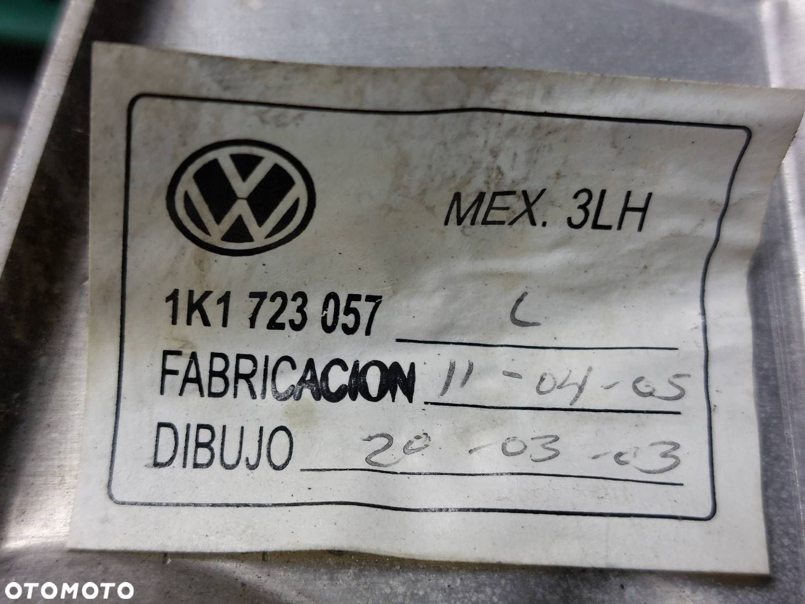 PEDAŁ HAMULCA VW JETTA V 1K1723057 1K1721117E - 4