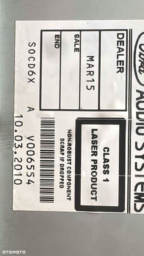 radio sony ford mondeo mk4 przedlift - 3