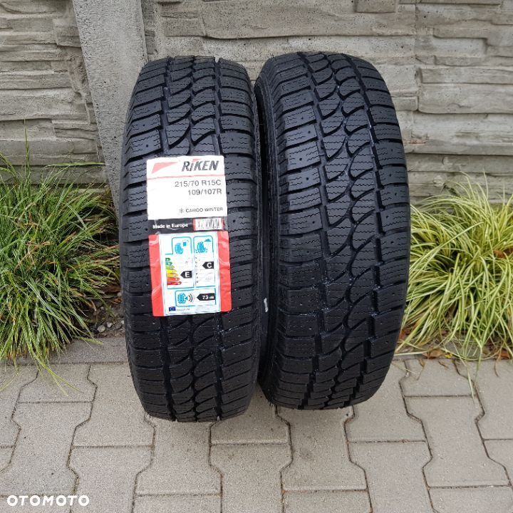 2x 215/70R15C Riken Cargo Winter Nowa para opon zimowych Poznań - 1