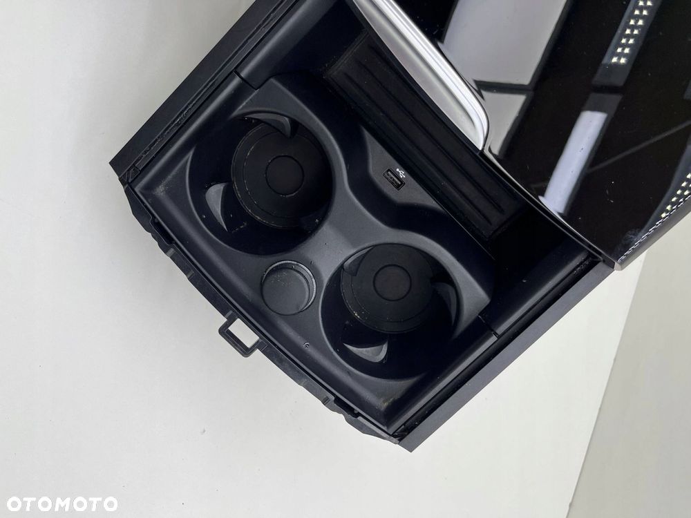 BMW 5 G30 G31 TUNEL SCHOWEK UCHWYT NA KUBKI USB KOMPLET 6801508 6819878 - 2