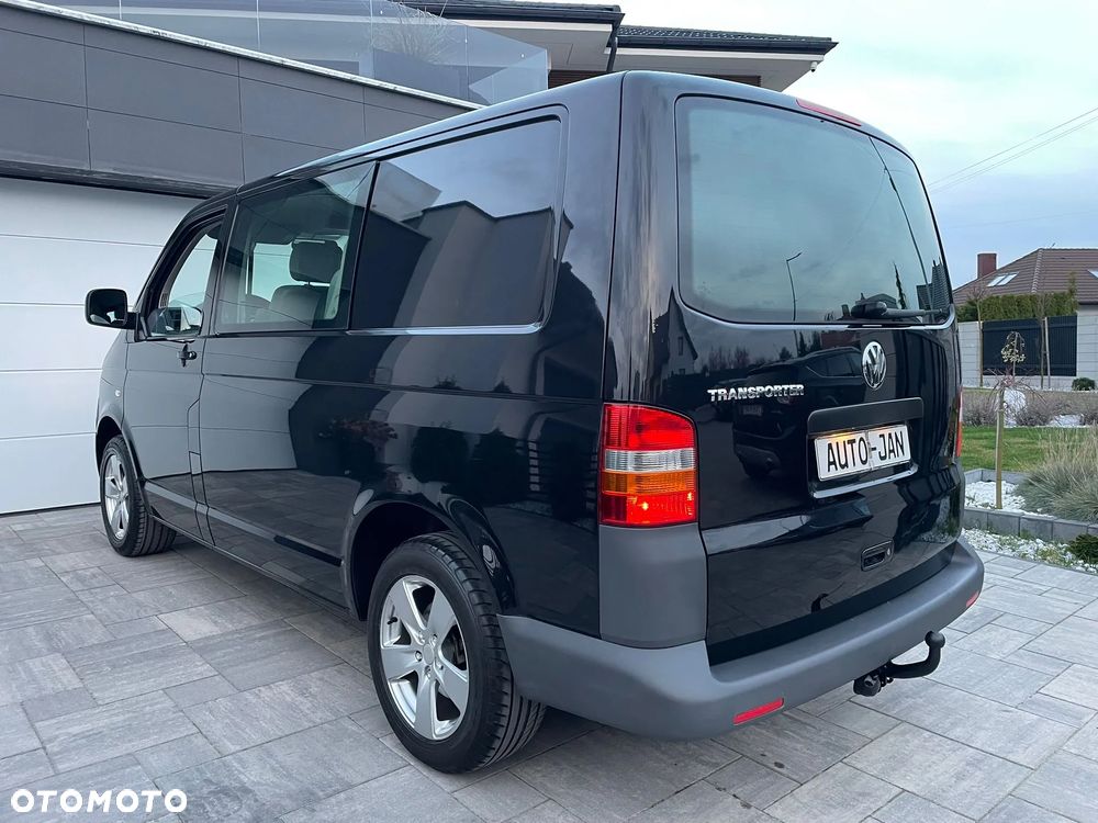 Volkswagen TRANSPORTER T5 1.9TDI Klima Elektryka Tempomat Brygadówka Dubel Kabina 6os Hak Opł - 36