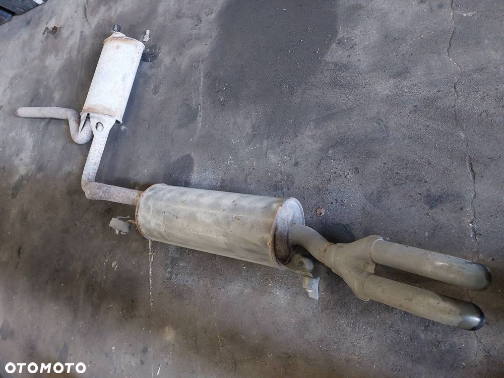 TŁUMIK WYDECH ŚRODKOWY + KOŃCOWY AUDI A4 B5 1.9 TDI 8D0253611S 8D0253411G - 1