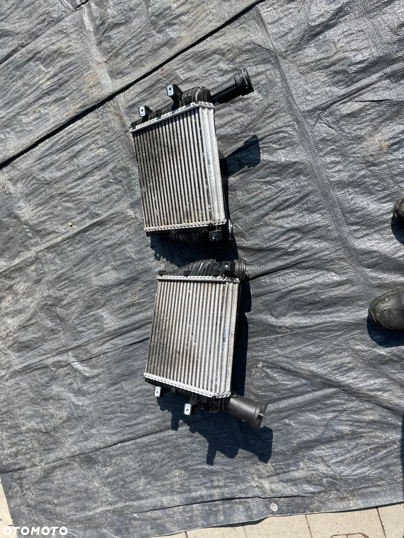 INTERCOOLER chłodnica powietrza lewy prawy  TOUAREG 7P AUDI Q7 4L 3.0 TDI 7L6145803D 7L6145804D - 2