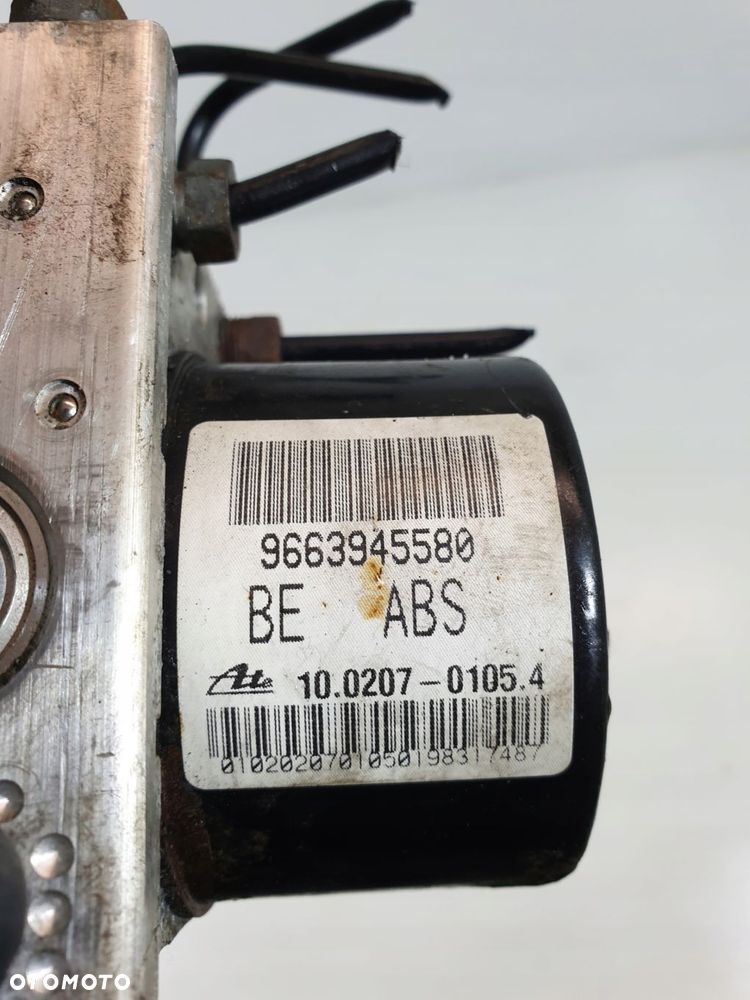 pompa hamulcowa abs 9663945580 peugeot 207 citroen c2 c3 eu 1.4b - 10
