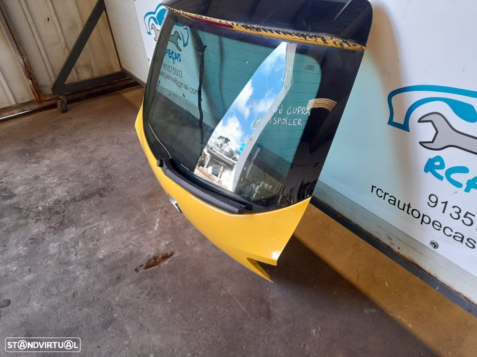 PORTA TAMPA MALA SEAT IBIZA IV 4 MK4 6J FECHO PUXADOR VIDRO 3º STOP - 2