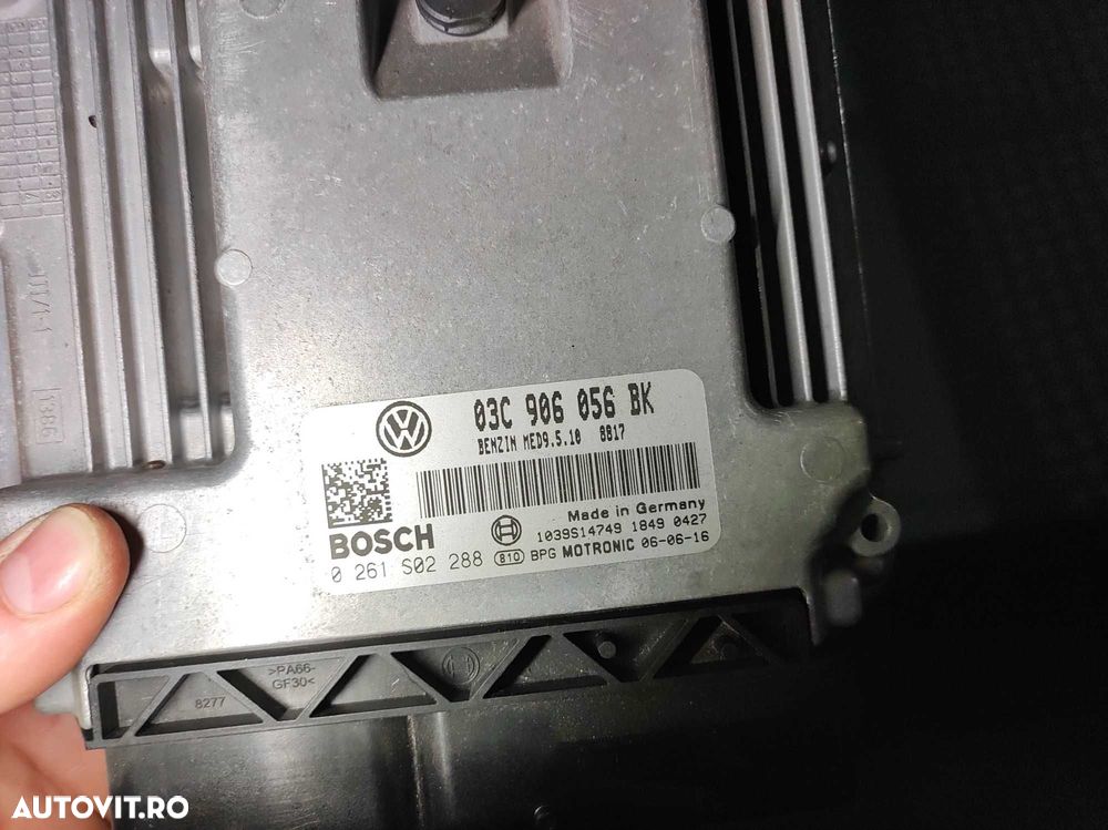Ecu volkswagen vw touran 1.4 TSI BMY 140 cp cod 03c - 3