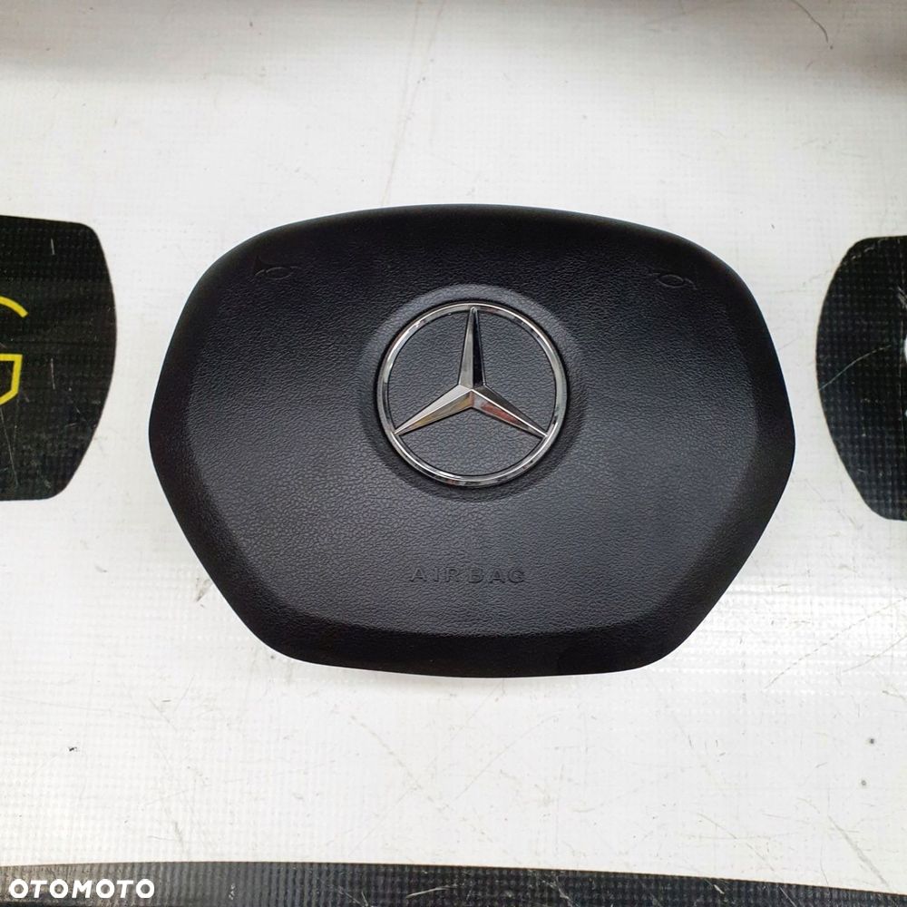 MERCEDES ML X166 DESKA ROZDZIELCZA KONSOLA KOKPIT PULPIT PODUSZKI AIRBAG AIR BAG PASY KIT SET - 7