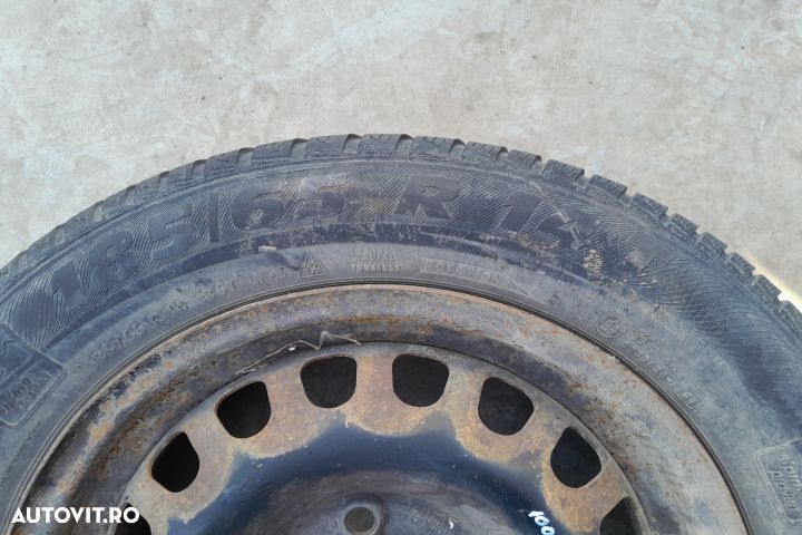 Janta tabla 14 CU ANVELOPA 185 / 65 R14 / 51/2 J14H2 CU ANVELOPA 185 - 2