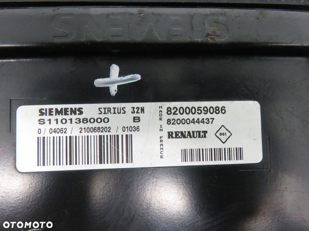 STEROWNIK RENAULT CLIO II 1.4 16V - 8200059086 S110138000 8200044437 - 3