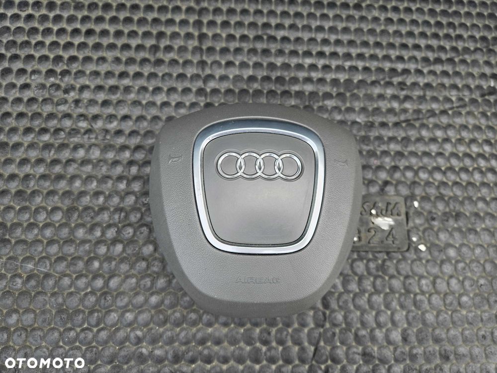 Kierownica 4F0419091BB  4F0880201S Grzana Podgrzewana Multifunkcja Czarna Skóra Air Bag Poduszka AUDI A6 C6 Q7 A4 B7 A3 8P A8 - 30