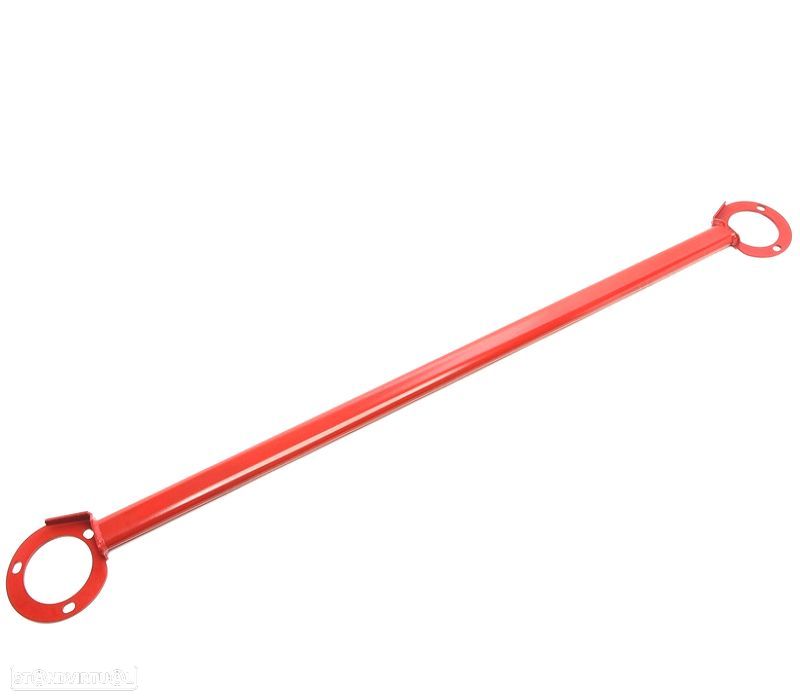 BARRA ANTI-APROXIMAÇÃO TRASEIRA AJUSTÁVEL BMW E60 E61 03-10 VERMELHO - 1