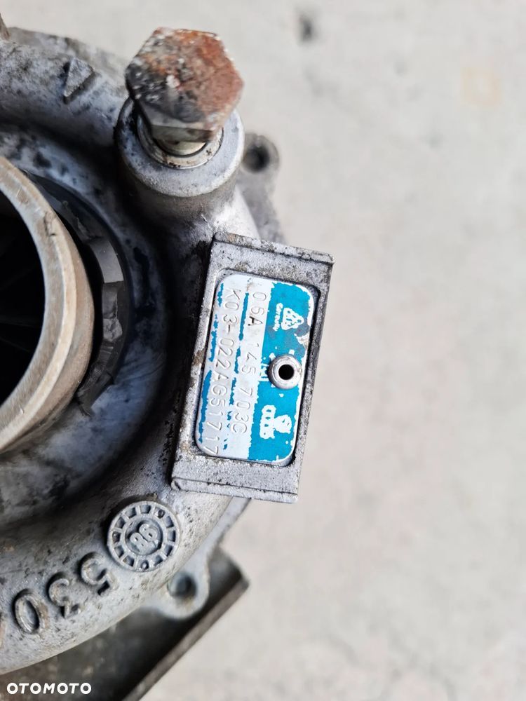 Turbina Turbosprężarka 1.8 T 1.8T Do Regeneracji Audi VW Seat Skoda 06A145703C - 2