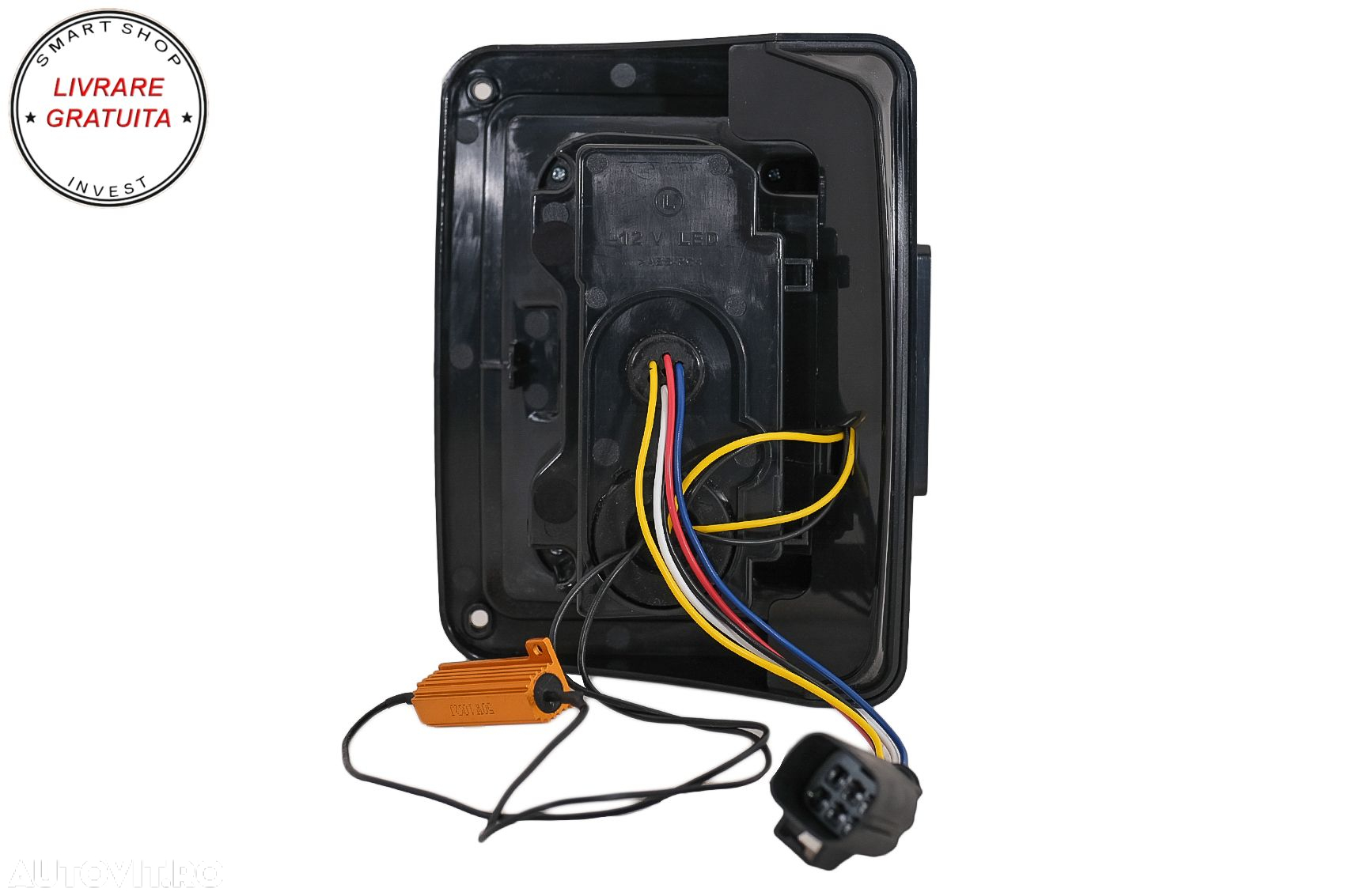 Stopuri Full LED Jeep Wrangler JK (2007-2017) Fumuriu- livrare gratuita - 13