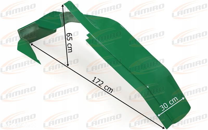 RENAULT CERES BŁOTNIK TYLNY LEWY ZIELONY - 2