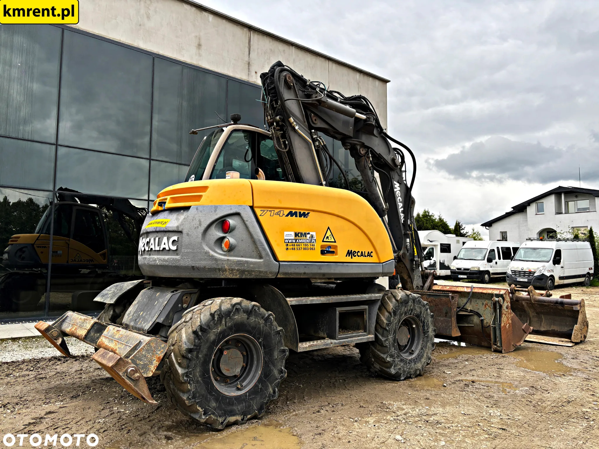 Mecalac 714 MW KOPARKA KOŁOWA 2013R. | CAT LIEBHERR 313 315 312 JCB JS 145 - 18