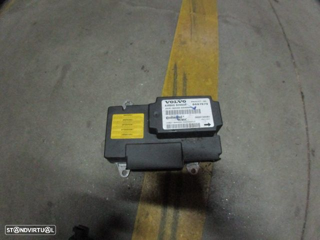 Kit Airbags 30615716 601220700B 601407700 8697679 8651201 8651200 VOLVO V50 2004 2.0D 136CV 5P CINZA PRETO - 14