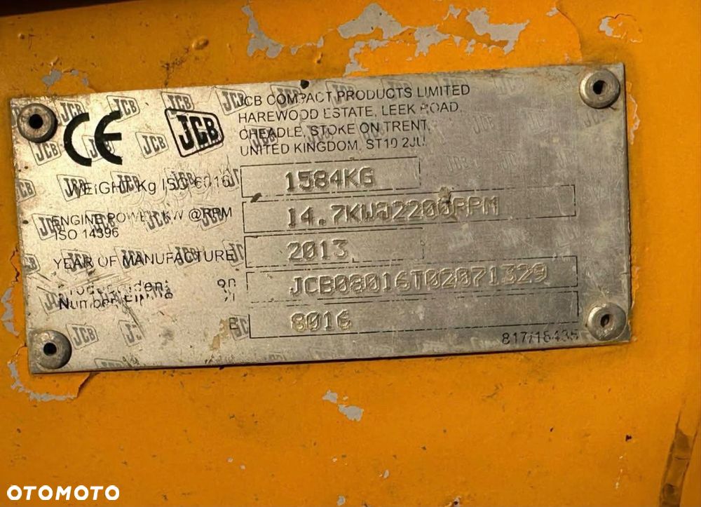 JCB 8016 - 10