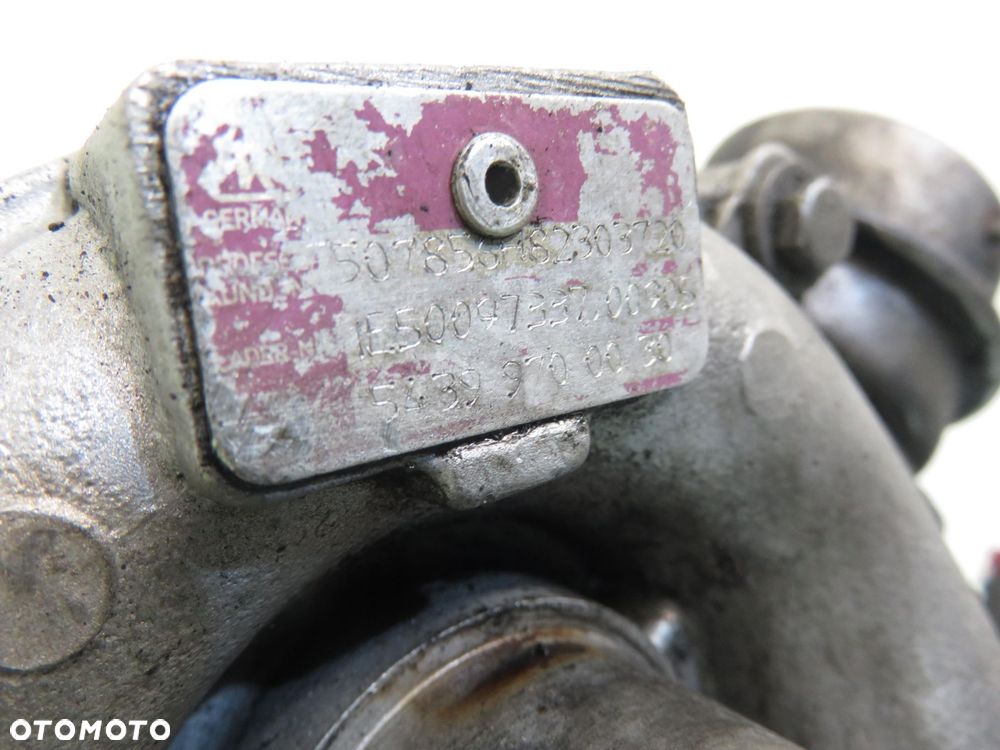 TURBOSPRĘŻARKA RENAULT MEGANE II 1.5 dCi 54399700030 507856H82303720 - 4