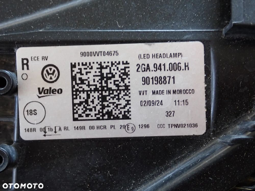 VOLKSWAGEN T-ROC LIFT LAMPA PRZEDNIA PRAWA 2GA.941.006.H - 4