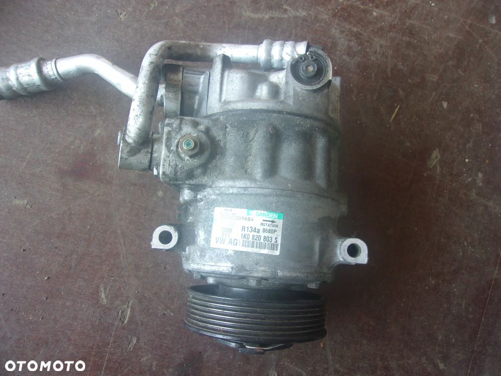 VOLKSWAGEN PASSAT B6 GOLF 6 AUDI 2,0TDI KOMPRESOR KLIMATYZACJI 1K0820803S - 2