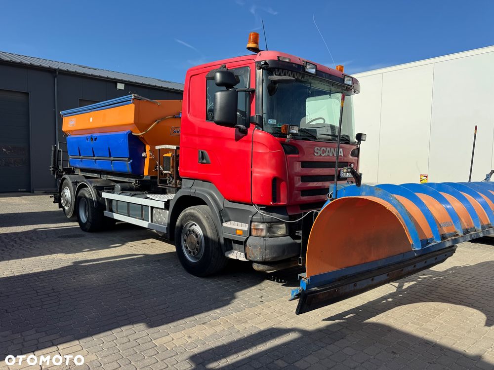Scania Solarka Schmidt 8m3 Stan Bardzi dobry - 4