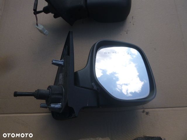 LUSTERKO LEWE MANUALNE PRAWE MANUALNE KOMPLET CITREON BERLINGO I 96-08 - 6