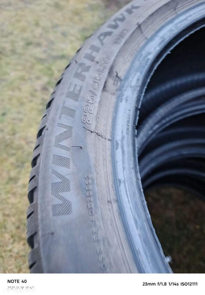 Opony zimowe FIRESTONE 225/45/R17 (mało używane) - 2