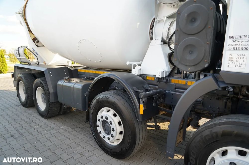 Mercedes-Benz ACTROS 3246 / BETONIERĂ SCHWING STETTER / 8X4 / EPS + AMBREIAJ / JANTE DIN ALIAJ / - 16