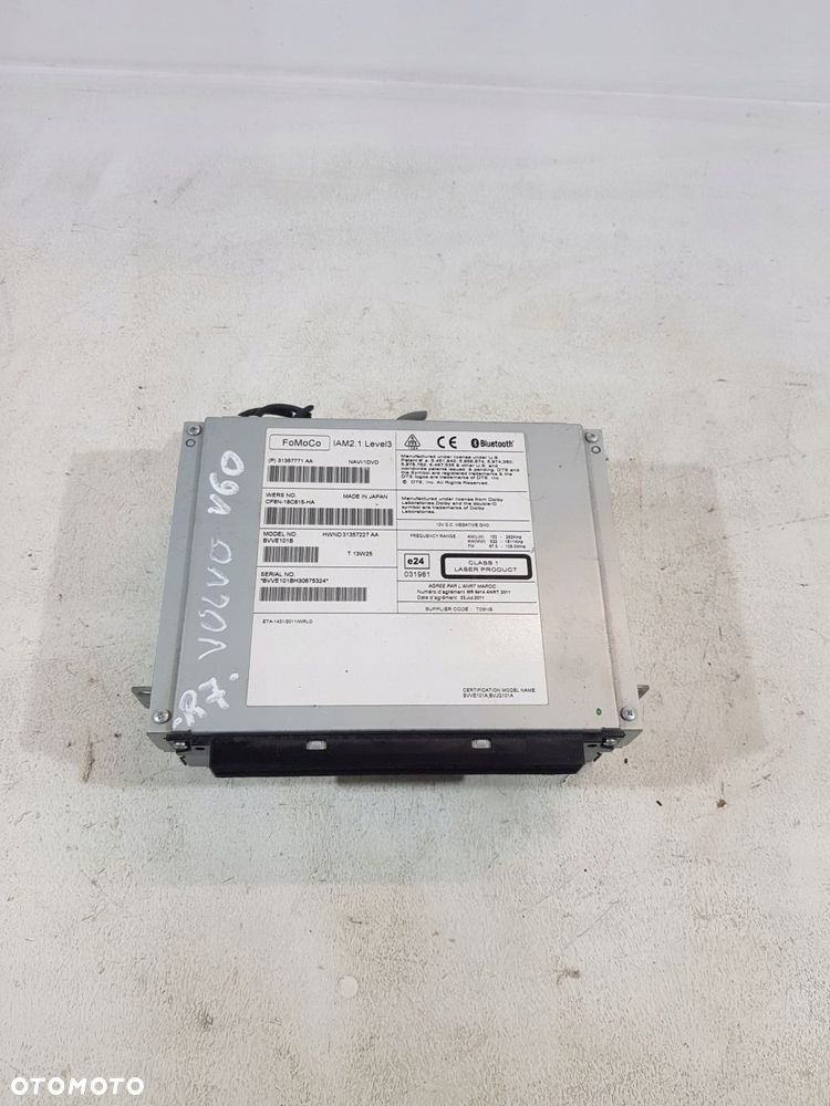 radioodtwarzacz nawigacja 31357771aa volvo v40 ii v60 eur - 2