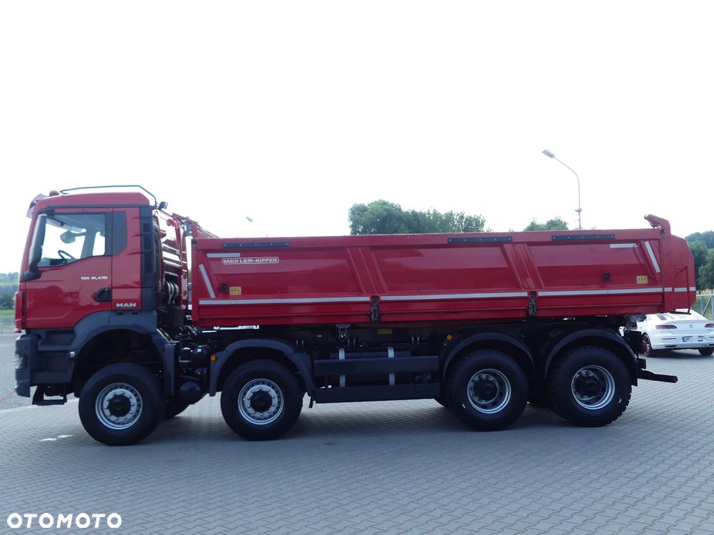 MAN TGS 41.470 / 8x8 / WYWROTKA MEILLER 3-STR HYDROBURTA / MANUAL / - 14