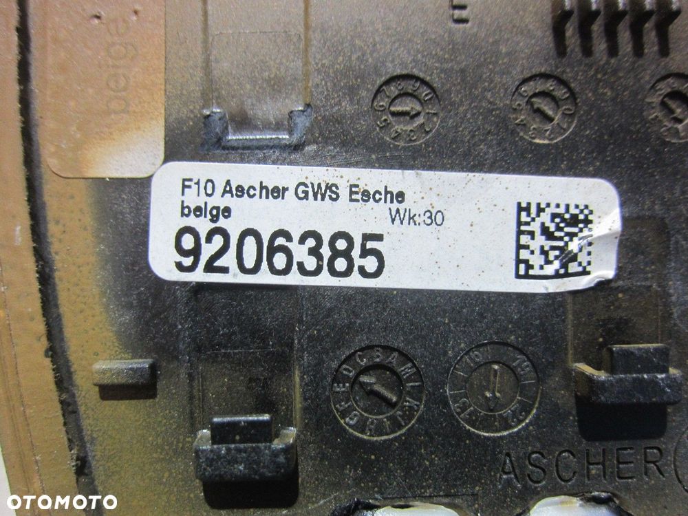 BMW F10 F11 LISTWY DEKORY CUP HOLDER DREWNO JESION KOMPLET ALU ŁADNE - 12