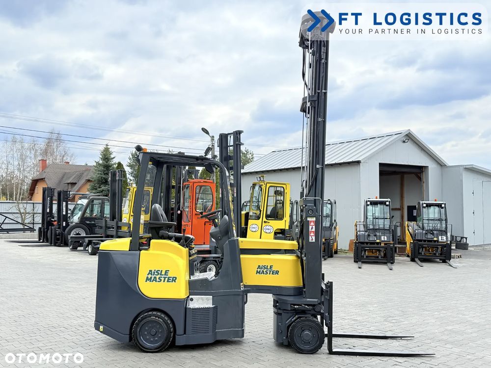 Combilift WÓZEK PRZEGUBOWY | AISLE MASTER 20SHE | ELEKTRYCZNY | TRIPLEX 8500MM | PRZESUW BOCZNY | WOLNY SKOK | JEDYNIE 288 MTH | STAN IDEALNY | Szeroka oferta wózków czterokierunkowych i bocznych, dopasowanych do różnorodnych potrzeb i zastosowań - 6