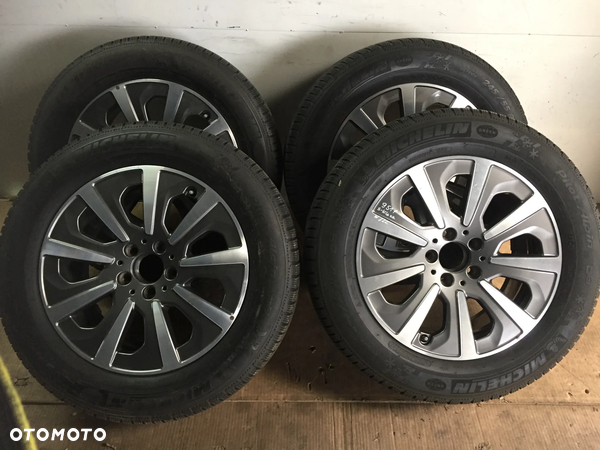 MERCEDES S KLASA W222 ALUFELGI A2224010802 + OPONY 245/55 R17