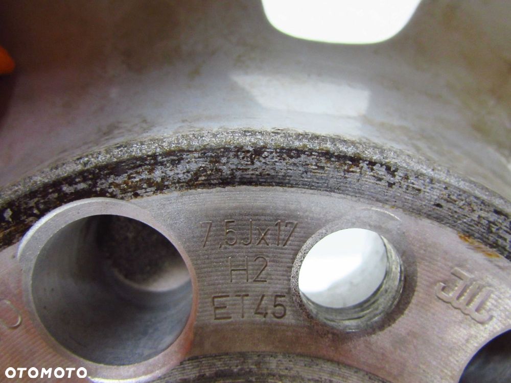 VW AUDI 5X112 17'' ET45 7,5Jx17 H2 FELGA ALUMINIOWA ORG ZAPAS 4F0601025CB - 10
