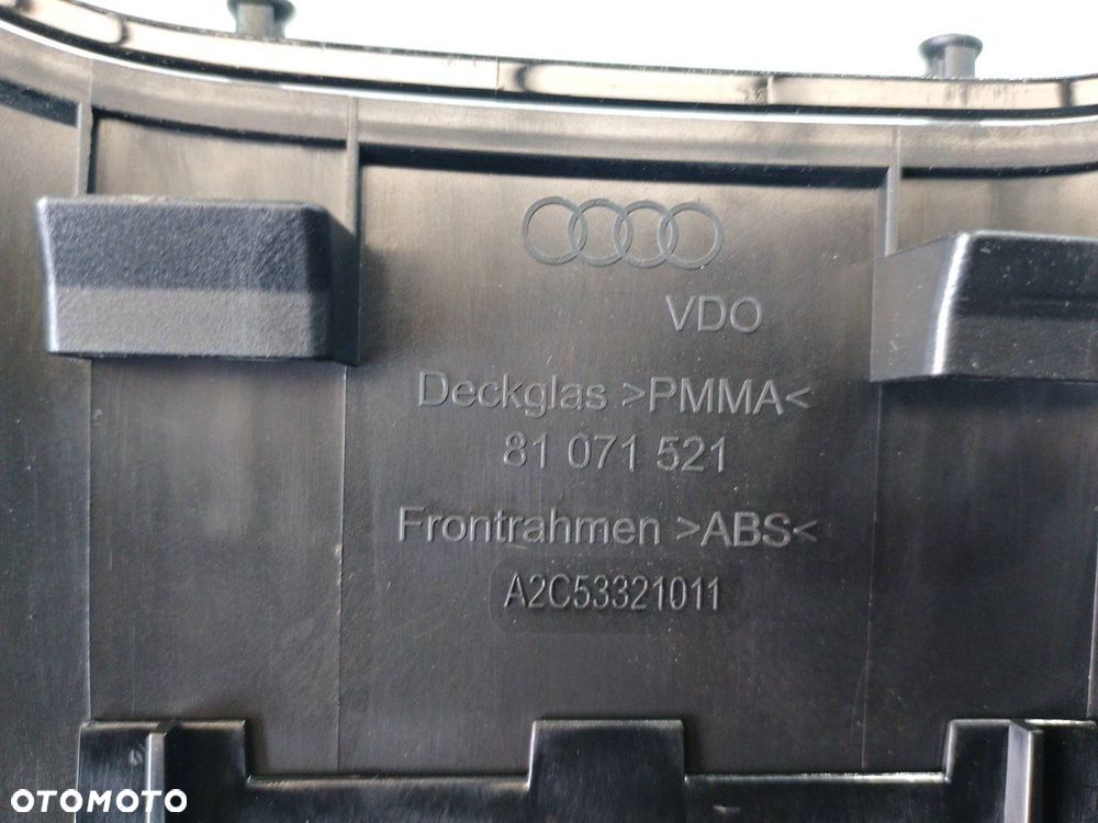 LICZNIK AUDI A3 ( 8P1 ) A2C53060179   A2C53321011   8P0920930GX 2.0 FSI - 3