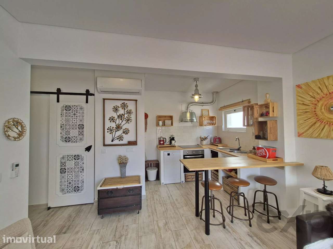 Apartamento charmoso T1+1 com amplo terraço no coração do centro histó - Grande imagem: 4/39
