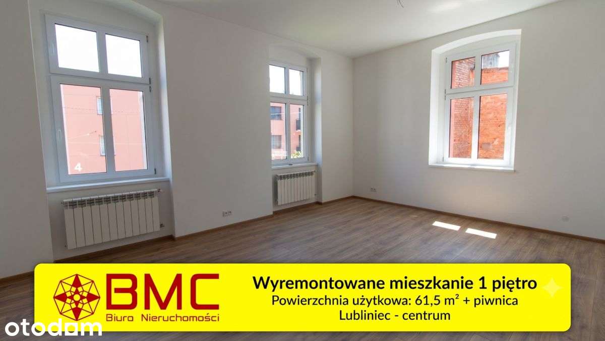 Mieszkanie o pow. 61,50m2 po generalnym remoncie